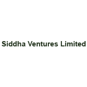 Siddha Ventures Ltd Share Price